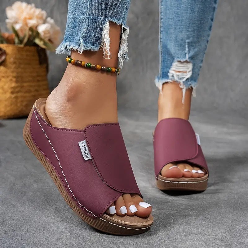 Skyla – Sandalias cómodas de meter