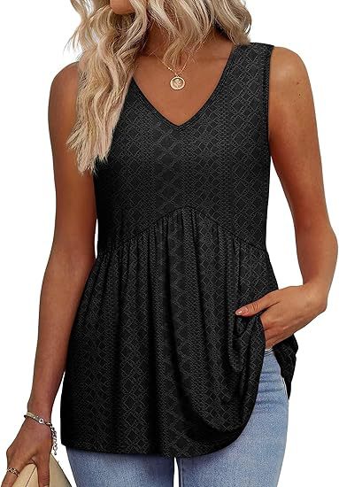 ELIORA™ | Camiseta sin mangas fluida y sin esfuerzo