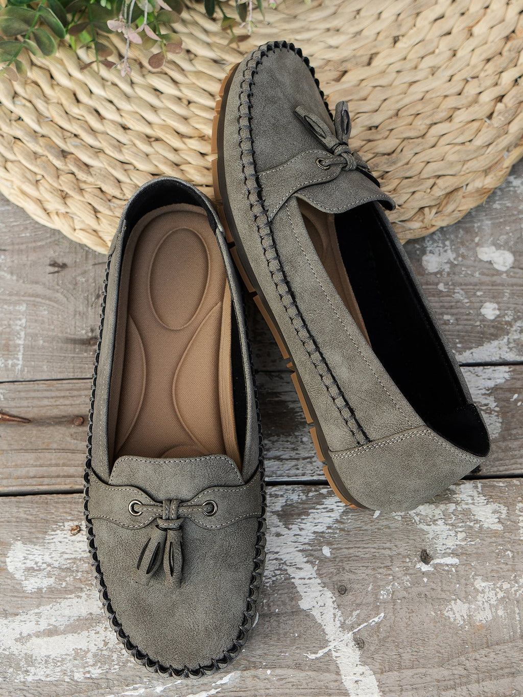 Comodidad Costera – Mocasines sin Cordones