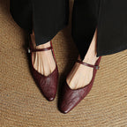 Orella – mules de cuero auténtico