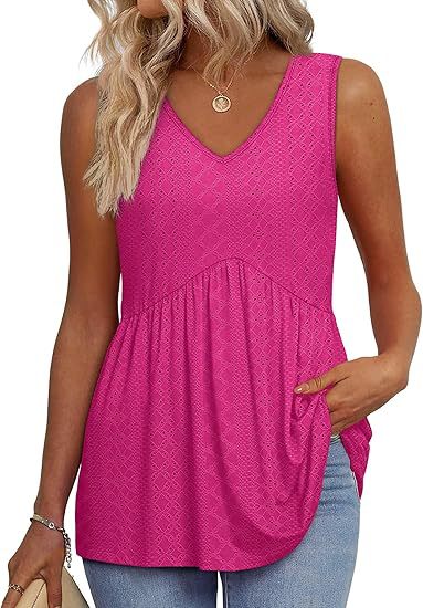 ELIORA™ | Camiseta sin mangas fluida y sin esfuerzo