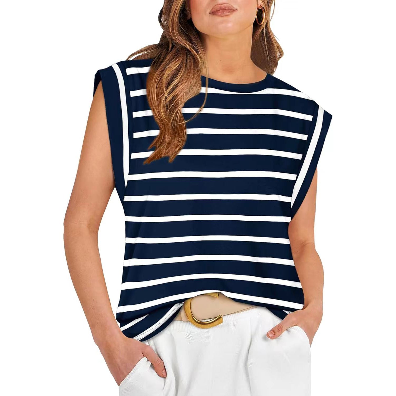 SAMPAGUITA™ | Camiseta veraniega de cuello redondo, cómoda y holgada