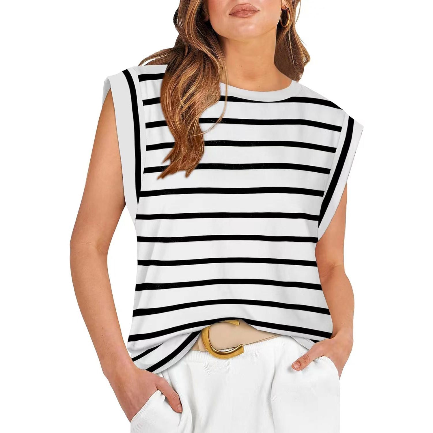 SAMPAGUITA™ | Camiseta veraniega de cuello redondo, cómoda y holgada