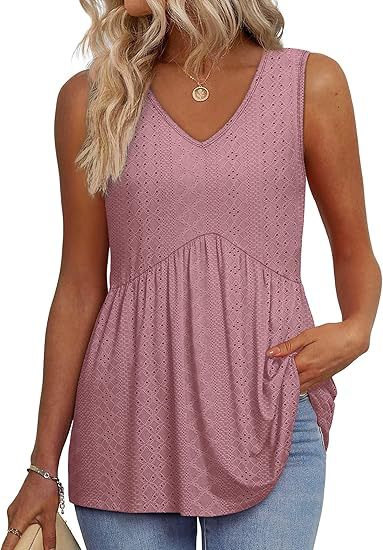 ELIORA™ | Camiseta sin mangas fluida y sin esfuerzo