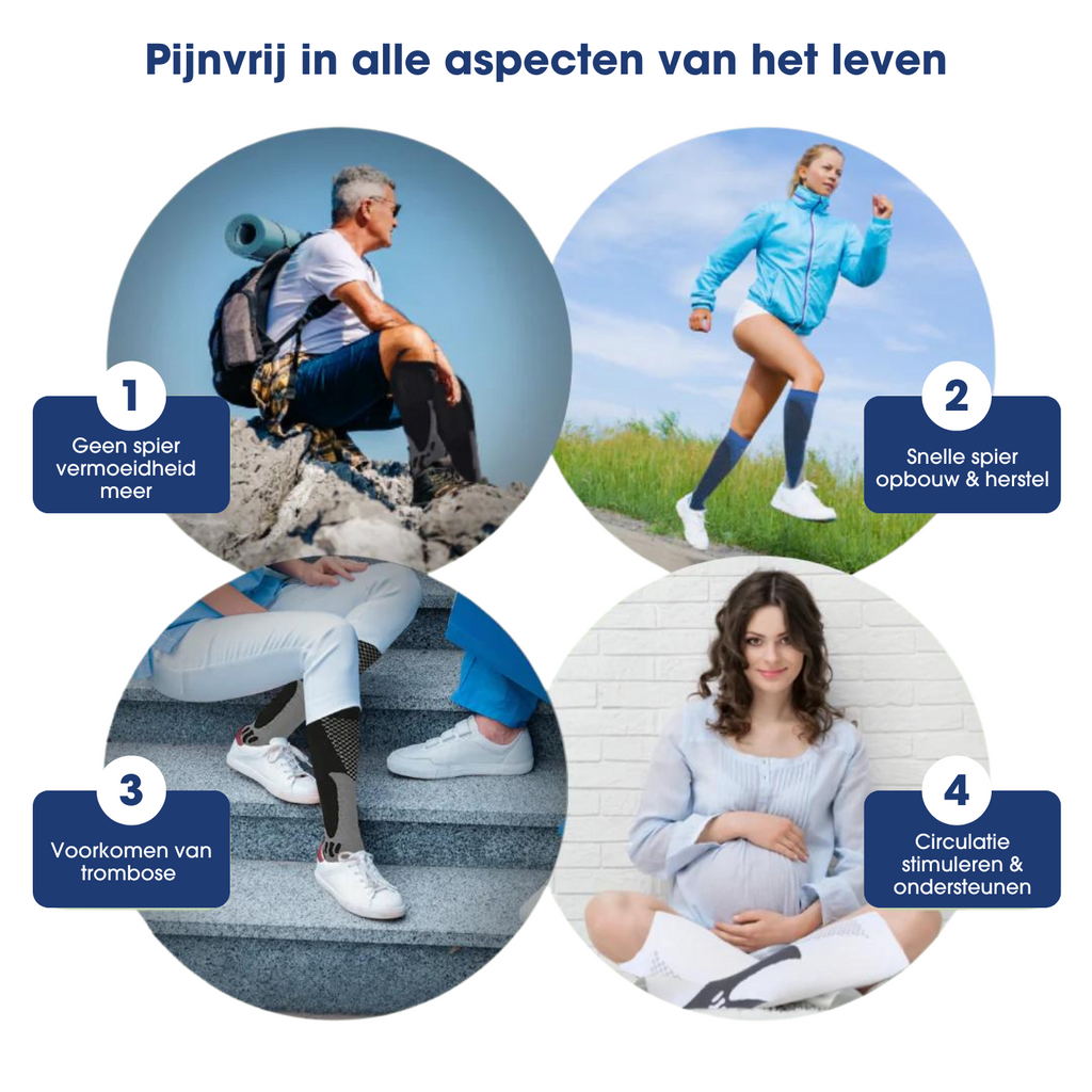 Pro Compress® Calcetines de compresión recomendados por médicos