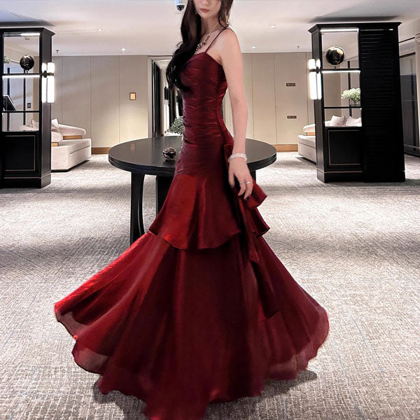 Vianne™| Vestido Largo Glamuroso con Volantes