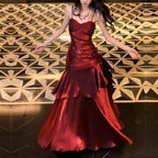 Vianne™| Vestido Largo Glamuroso con Volantes