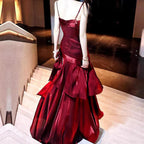 Vianne™| Vestido Largo Glamuroso con Volantes