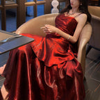 Vianne™| Vestido Largo Glamuroso con Volantes