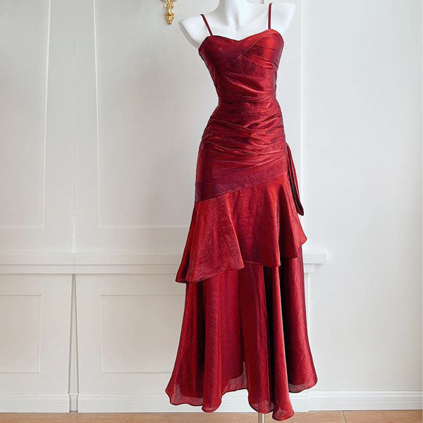 Vianne™| Vestido Largo Glamuroso con Volantes