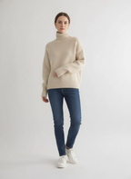 Isabella | Jersey de Cachemira con Cuello Alto
