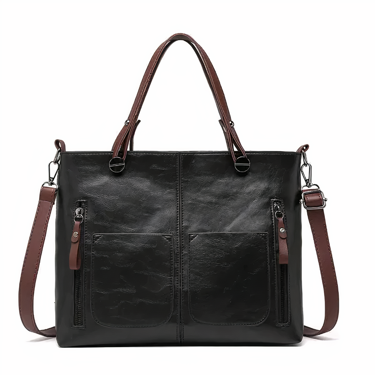 Winslet | Bolso cruzado retro icónico de cuero sintético