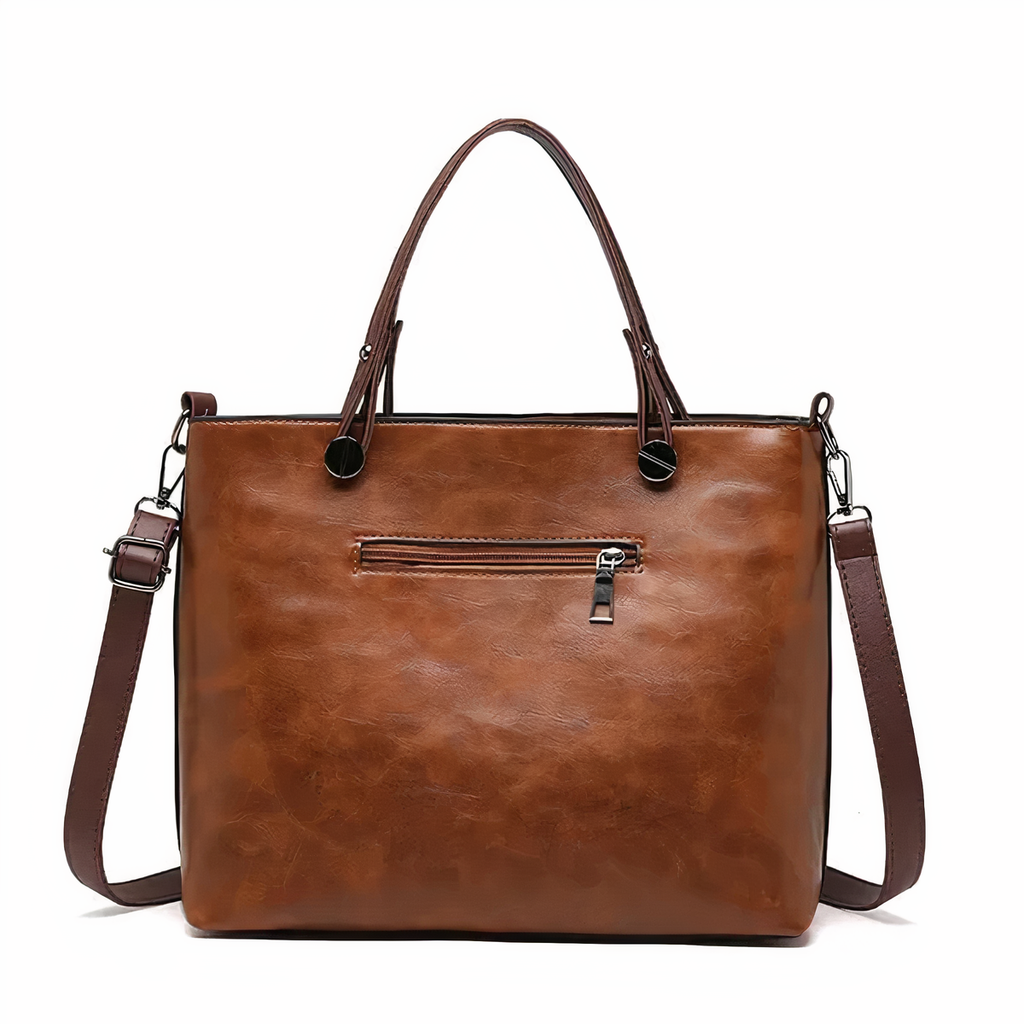 Winslet | Bolso cruzado retro icónico de cuero sintético