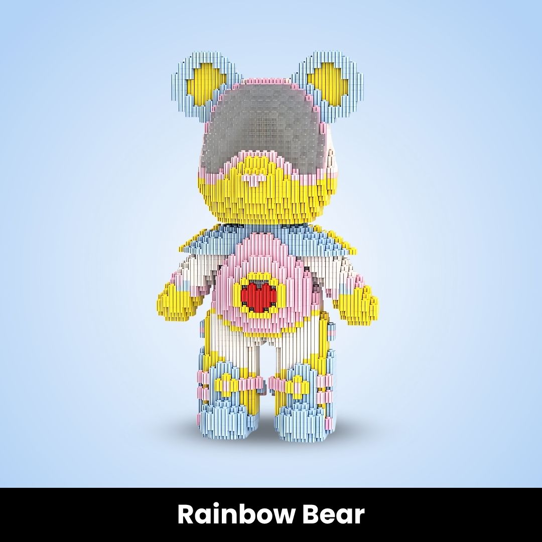 BearBricks™ Construye tu propio Mini Oso (más de 3000 bloques)