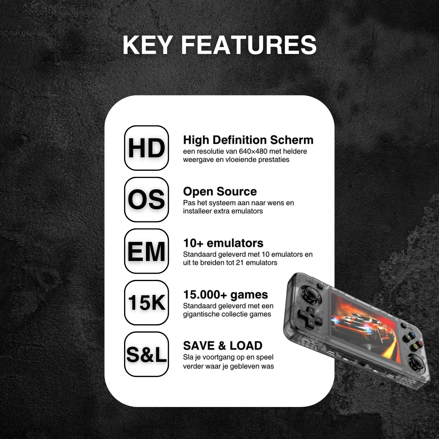 VaultJoy™ de mano Horizon