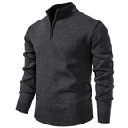 Lars | Jersey Informal con Media Cremallera