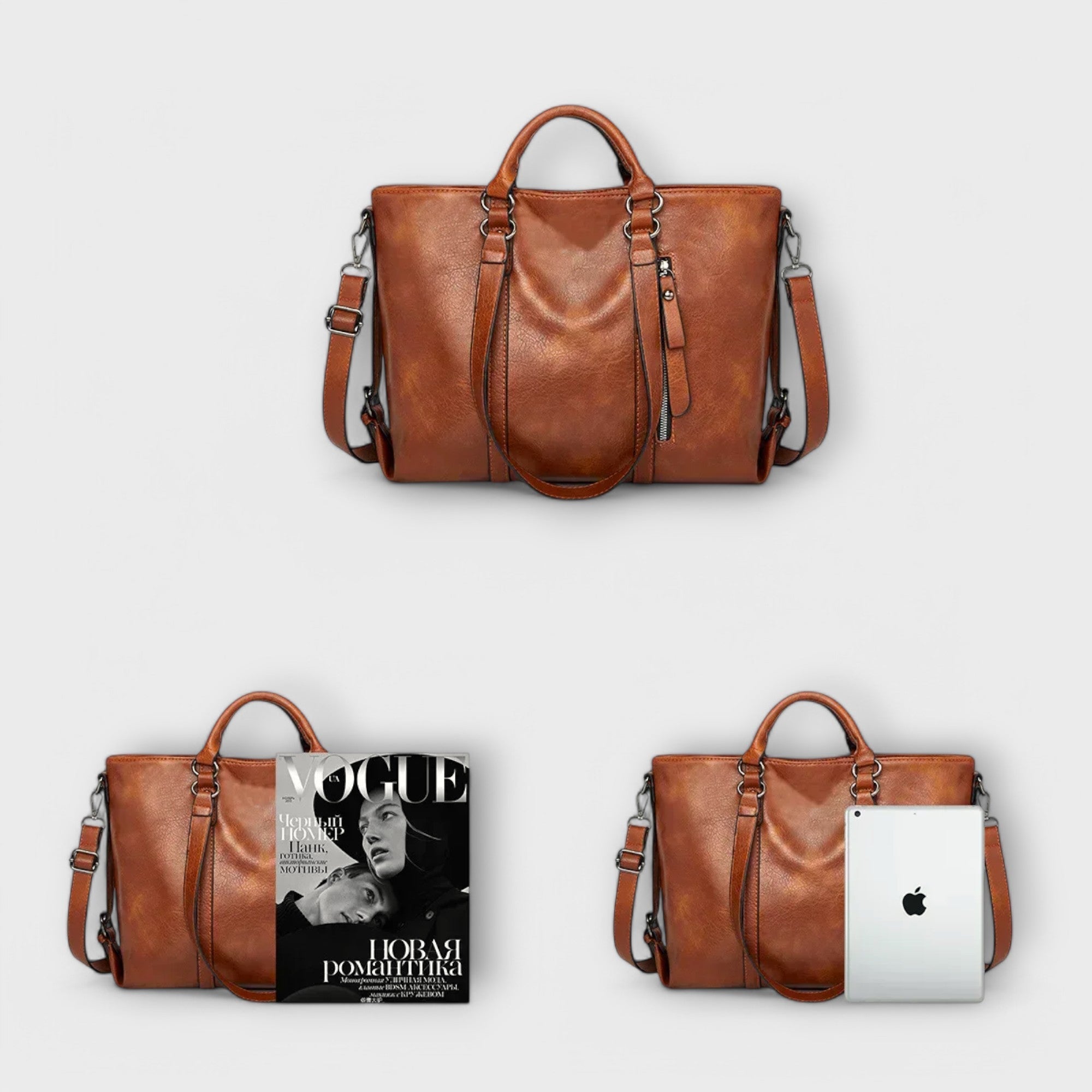 Olivia | Bolso Grande de Cuero para Mujer