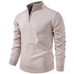 Lars | Jersey Informal con Media Cremallera