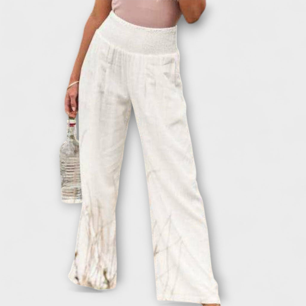 Thearya - Pantalones Anchos Informales