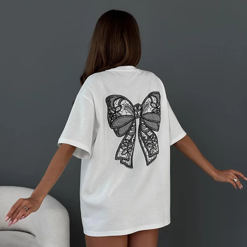 TALIE™ | Camiseta de mujer linda y cómoda con lazo