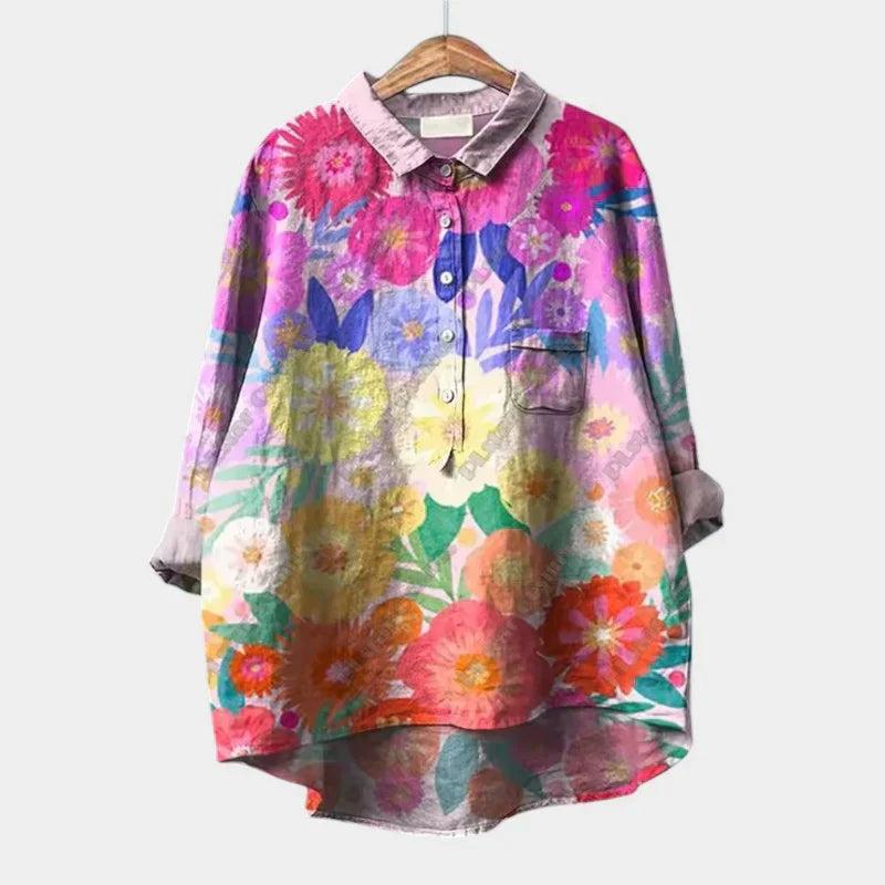 Tallie™ | Blusa Estampada Relajada para Mujer