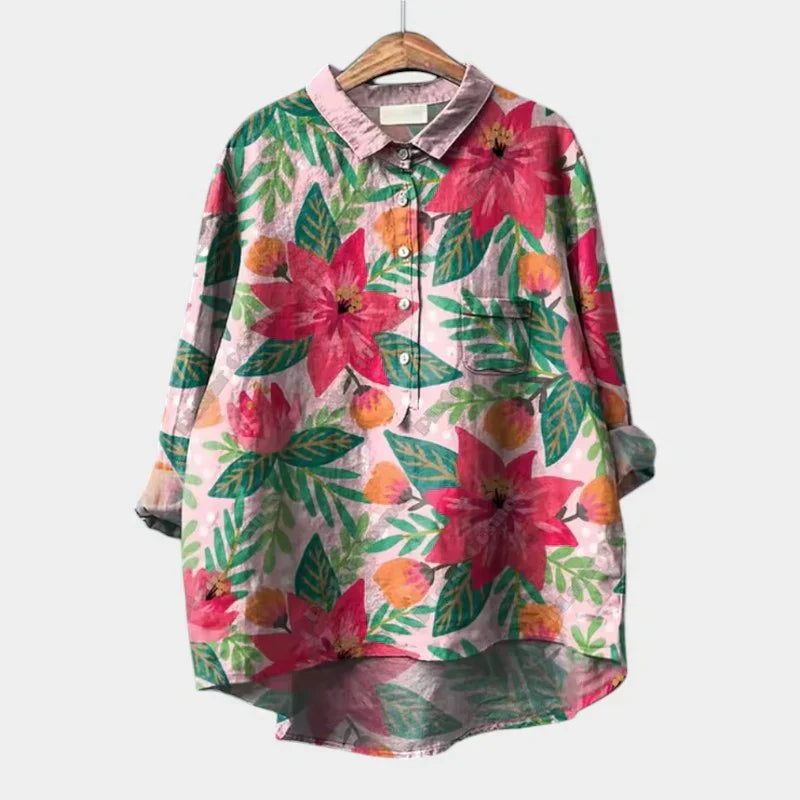 Tallie™ | Blusa Estampada Relajada para Mujer