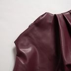 SERAN™ | Top de cuero sintético elegante para mujer