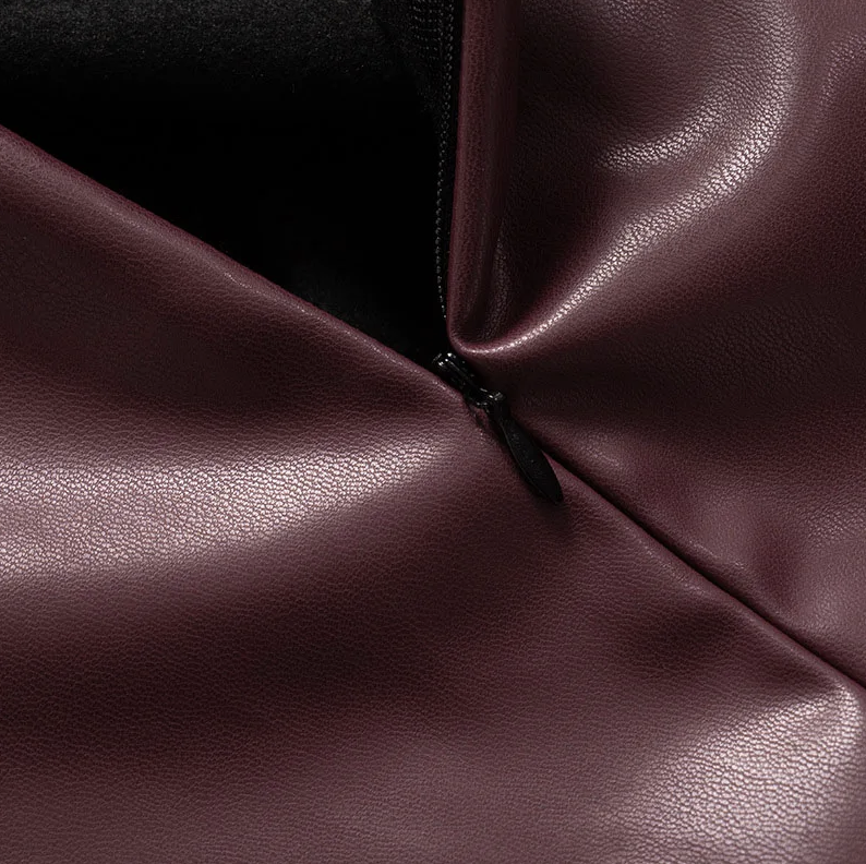 SERAN™ | Top de cuero sintético elegante para mujer