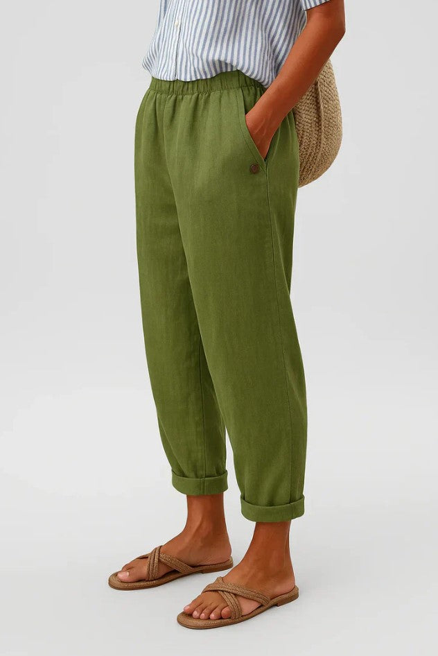 Romina | Pantalones de Lino Atemporales