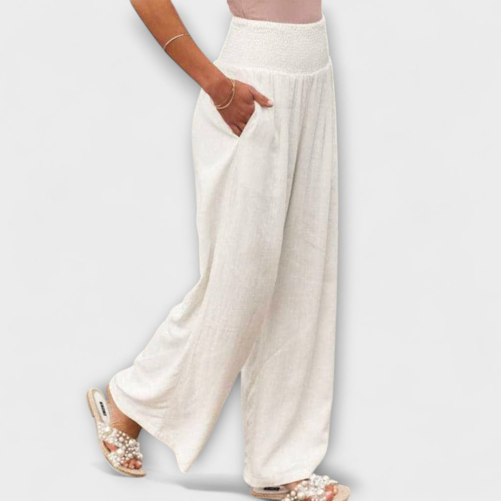 Thearya - Pantalones Anchos Informales
