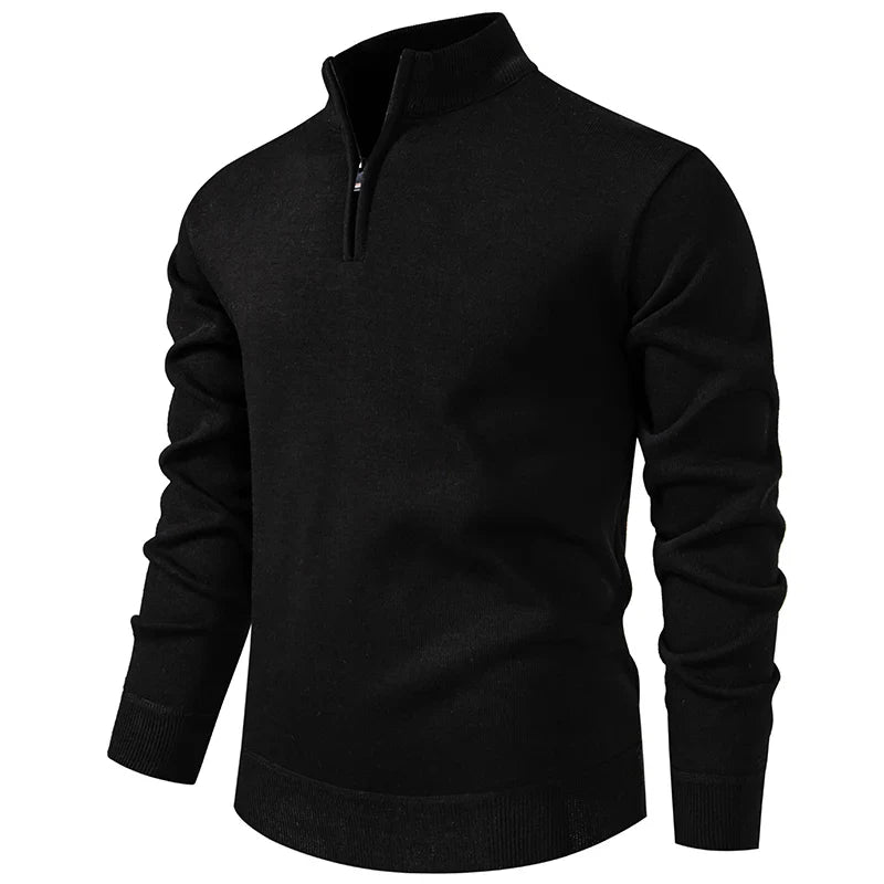 Lars | Jersey Informal con Media Cremallera