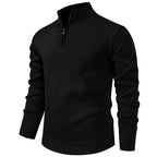 Lars | Jersey Informal con Media Cremallera