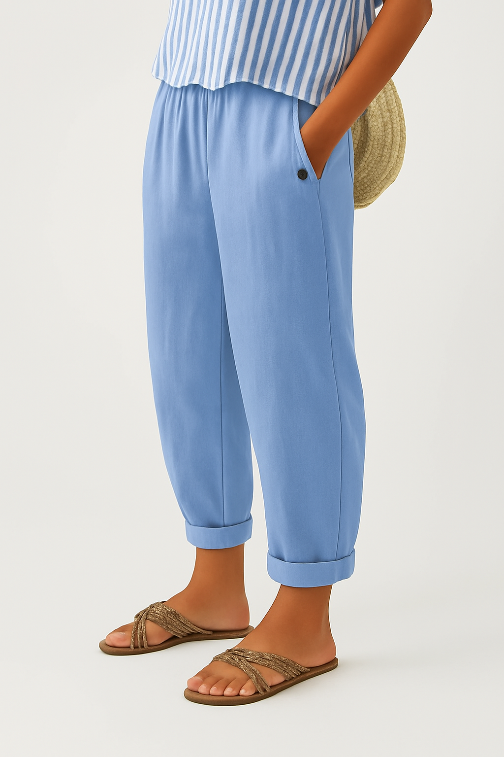 Romina | Pantalones de Lino Atemporales