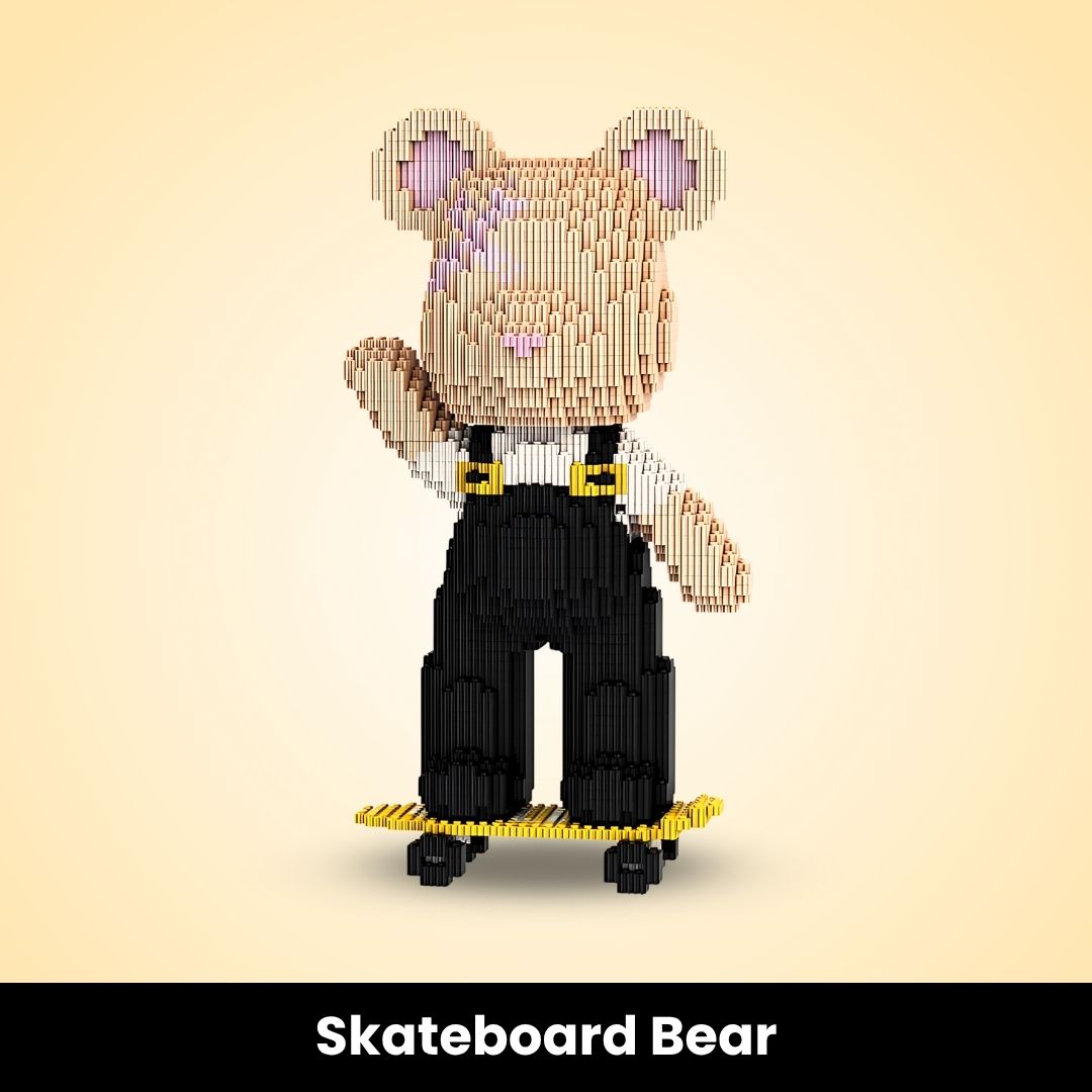 BearBricks™ Construye tu propio Mini Oso (más de 3000 bloques)
