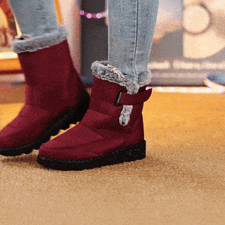 Botas de Invierno SnowBoots™ - cálidamente forradas, antideslizantes y repelentes al agua