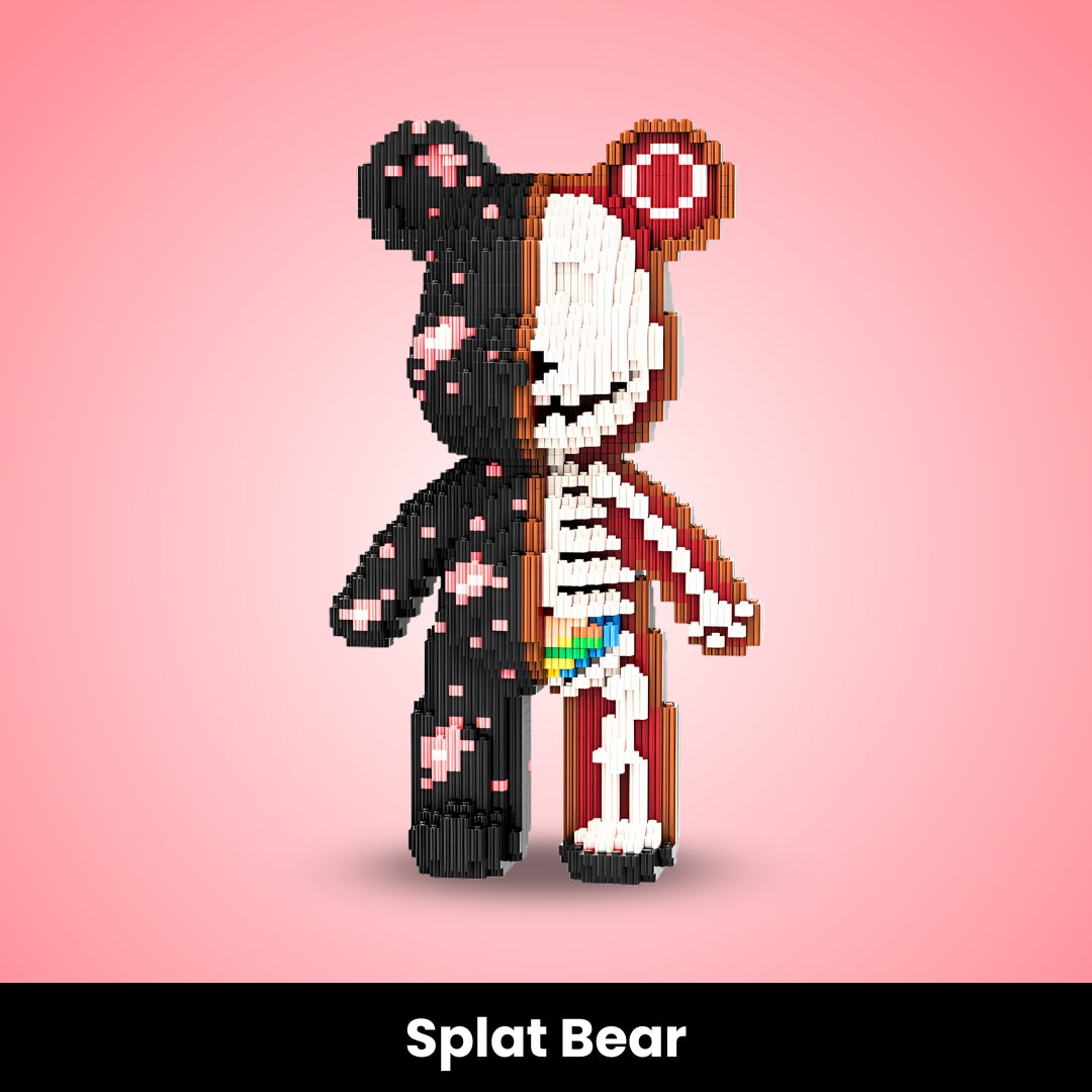 BearBricks™ Construye tu propio Mini Oso (más de 3000 bloques)