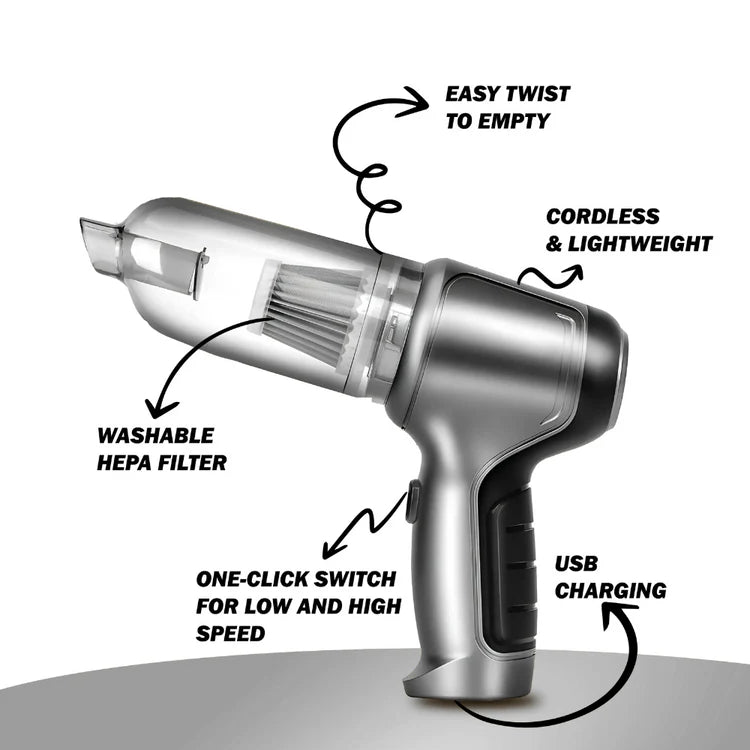 Aspiradora y Sopladora para Coche RidgeBlow 12V Pro