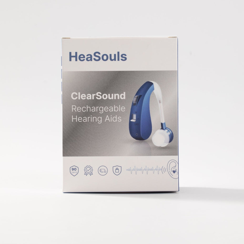 Audífonos recargables BTE ClearSound HeaSouls™️ (par de 2)