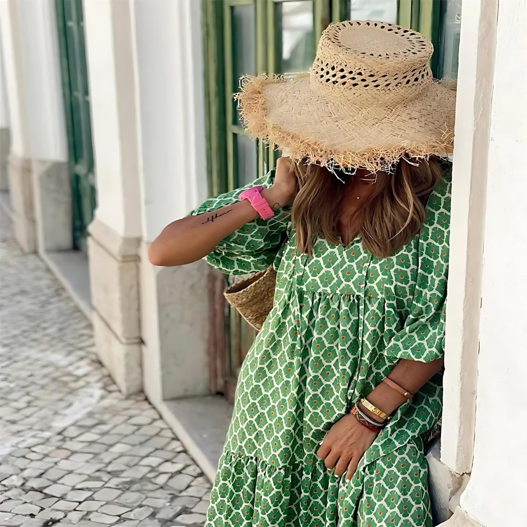Sabine™ | Vestido Largo Bohemio y Elegante para Mujer