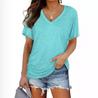 Eily™| Women Classic V-Neck Loose Fit Shirt