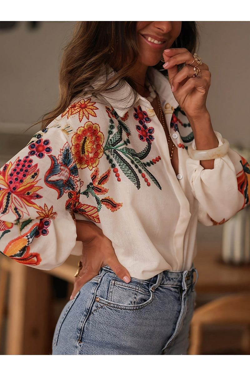 Camicia Fiorita