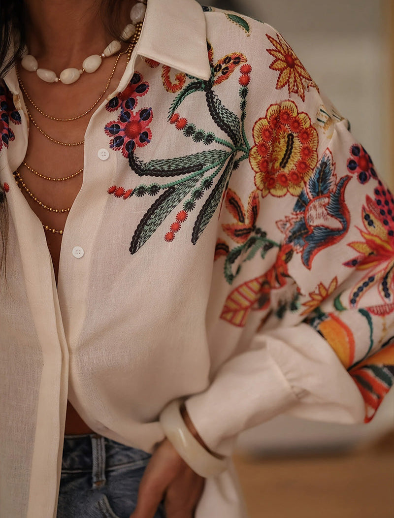 Camicia Fiorita