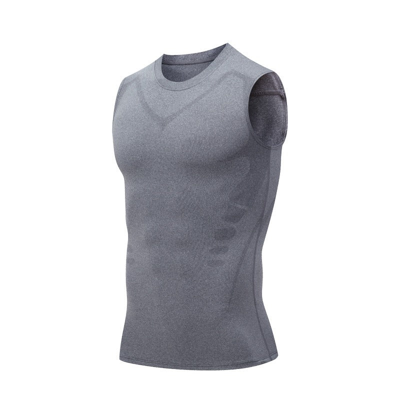 PosturePro™ | Camiseta de compresión con soporte postural