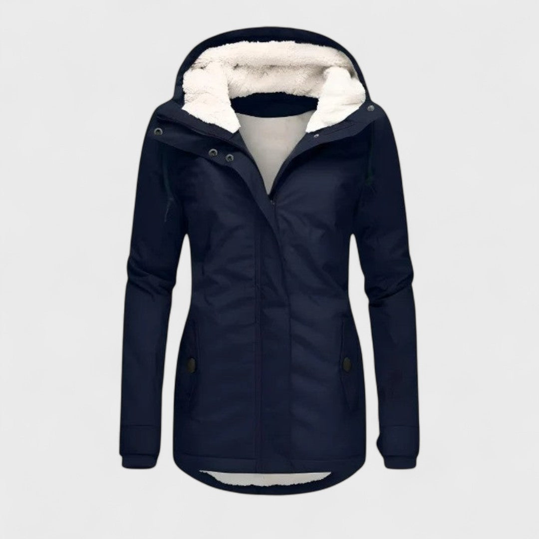 Anna | Chaqueta de invierno impermeable con capucha