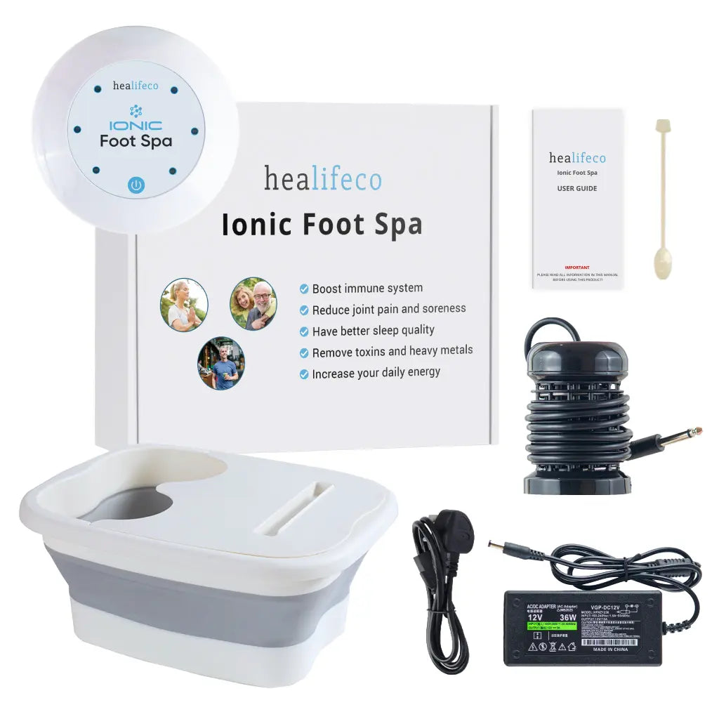 Recover X - Ionic Foot Spa | Elimina toxinas y metales pesados para una vida más saludable