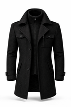 Chaqueta de invierno para hombre atemporal - Adecuada para el trabajo y el ocio