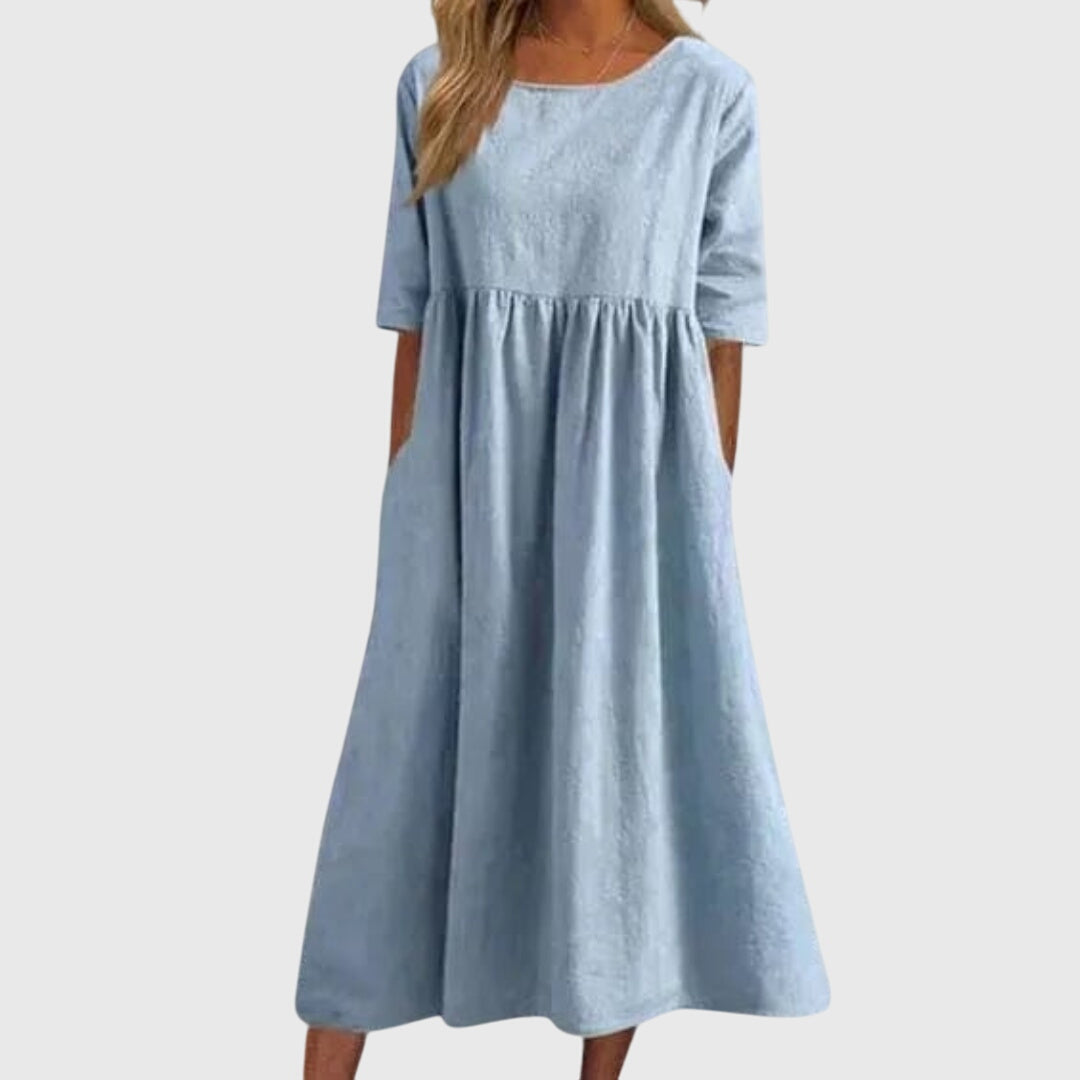 Haisley™ | Vestido elegante de manga corta