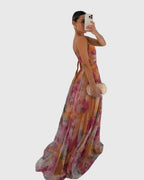 Giselle™ | Vestido maxi floral para mujer