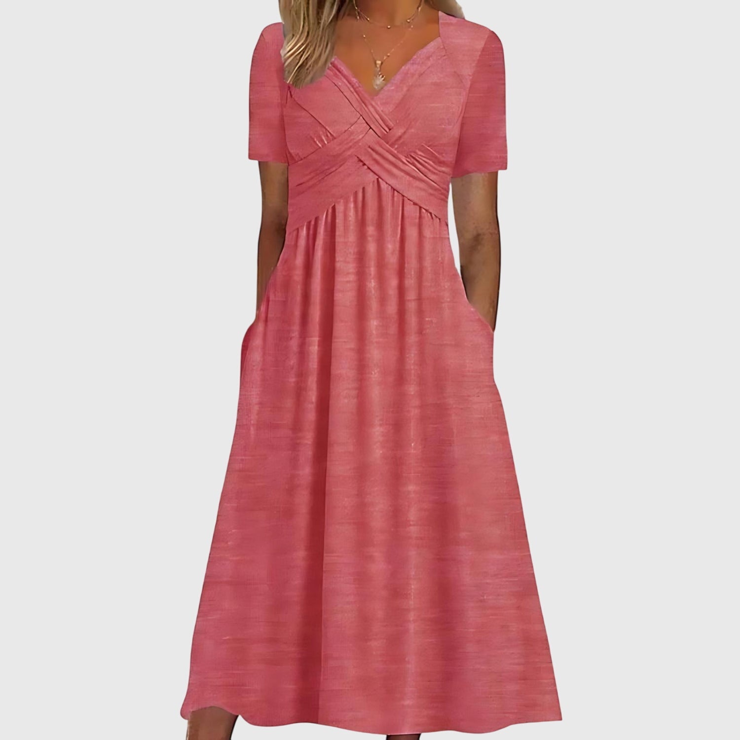 Viola™ | Vestido Midi con Control Abdominal