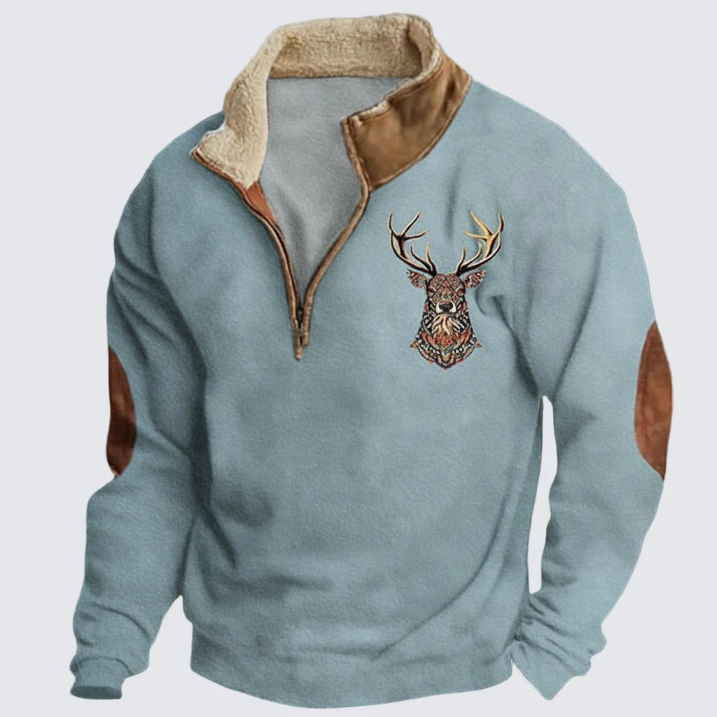 Christoffel | Trui met hertendetail